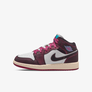 NIKE Спортни обувки AIR JORDAN 1 MID SE (GS) 