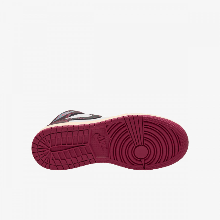 NIKE Спортни обувки AIR JORDAN 1 MID SE (GS) 