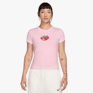 NIKE Тенискa W NSW CHLLKNT MODCRP TMATO TEE 