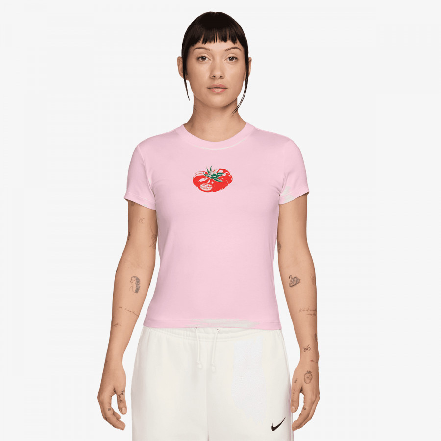 NIKE Тенискa W NSW CHLLKNT MODCRP TMATO TEE 