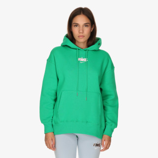 NIKE Суитшърт W NSW PHNX FLC OS PO HOODIE 