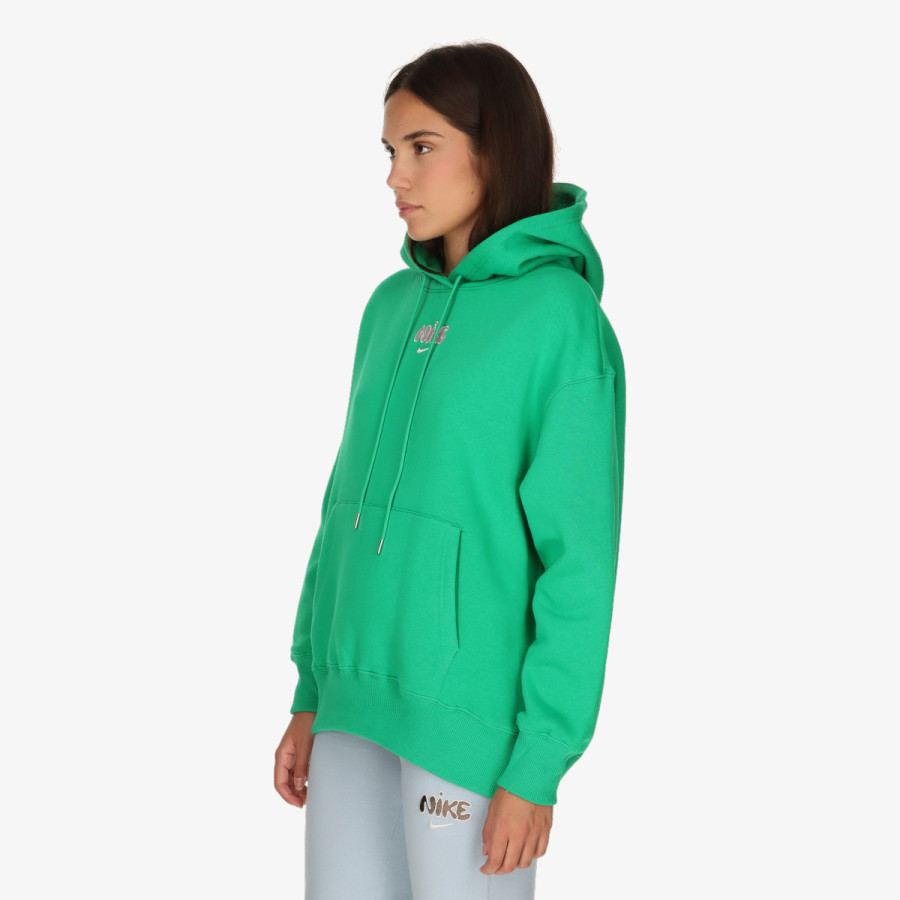 NIKE Суитшърт W NSW PHNX FLC OS PO HOODIE 