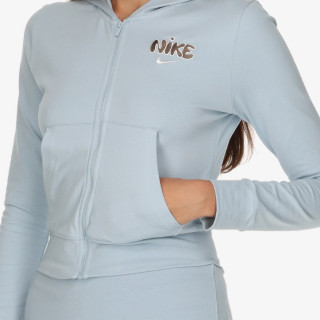 NIKE Суитшърт W NSW FZ HD LS TOP COORD+ 