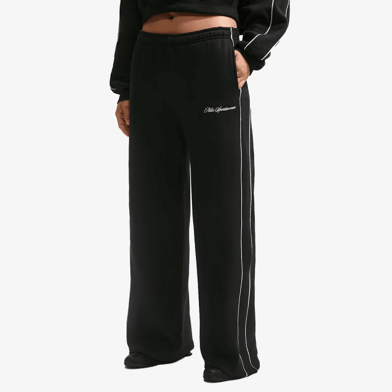 NIKE Долнищe W NK STDO FLC MW MR SCALLOP WL 