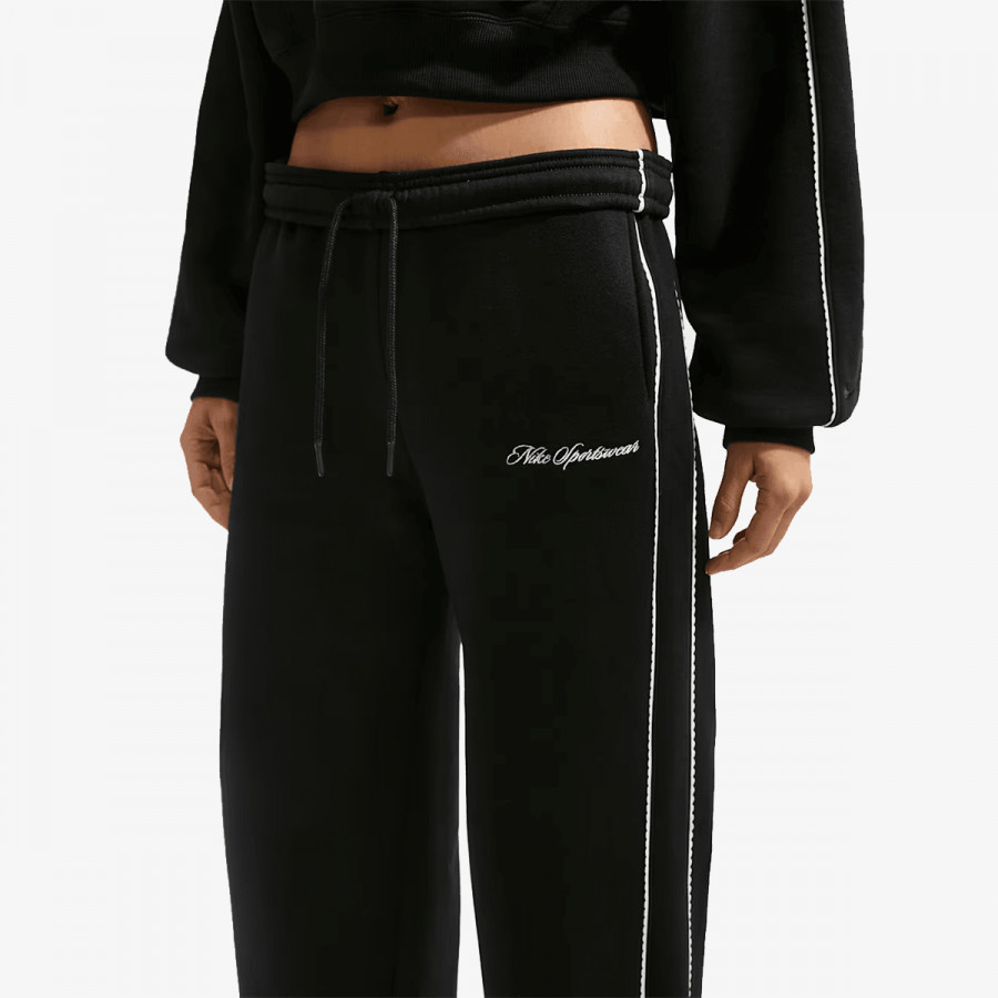 NIKE Долнищe W NK STDO FLC MW MR SCALLOP WL 