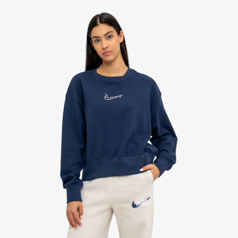 NIKE Суитшърт W NSW PHNX FLC OS CREW 