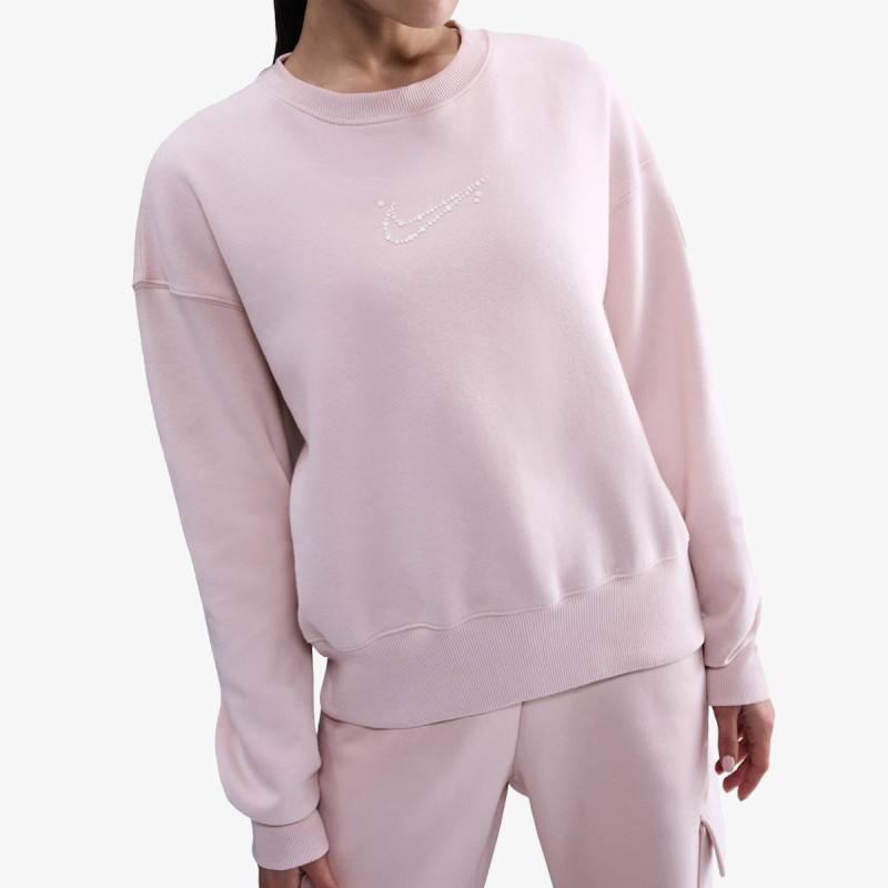 NIKE Суитшърт W NSW PHNX FLC OS CREW 