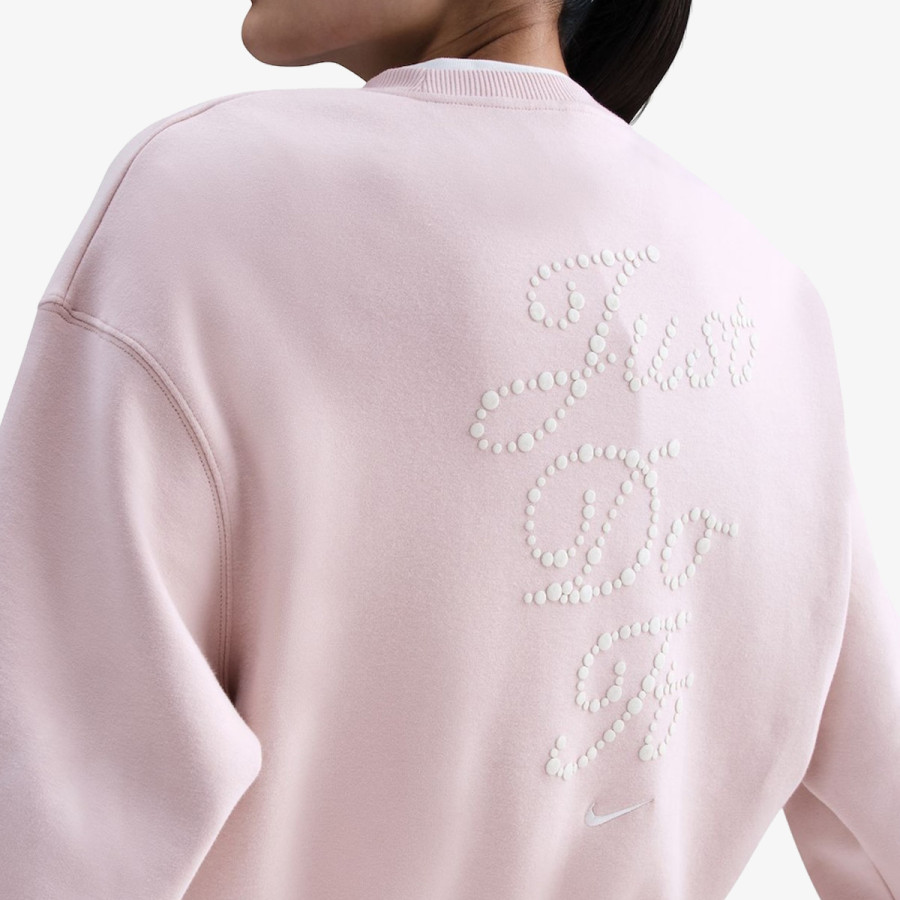 NIKE Суитшърт W NSW PHNX FLC OS CREW 
