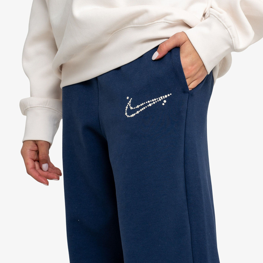 NIKE Долнищe W NSW PHNX FLC HR PANT WIDE 