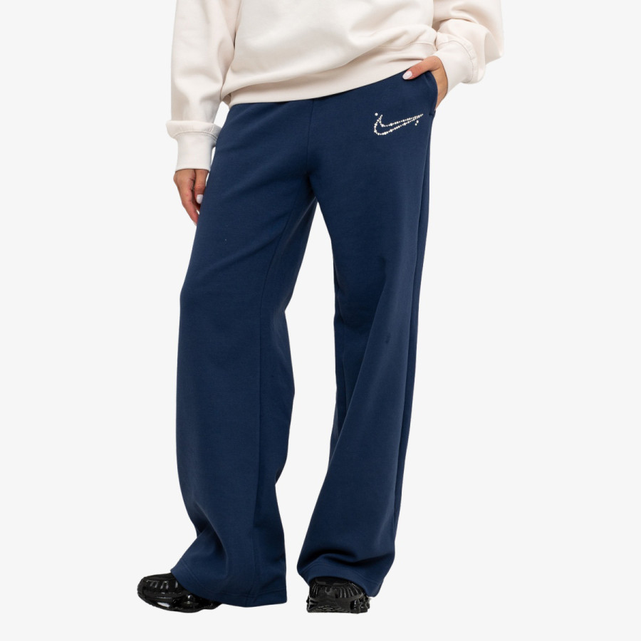 NIKE Долнищe W NSW PHNX FLC HR PANT WIDE 