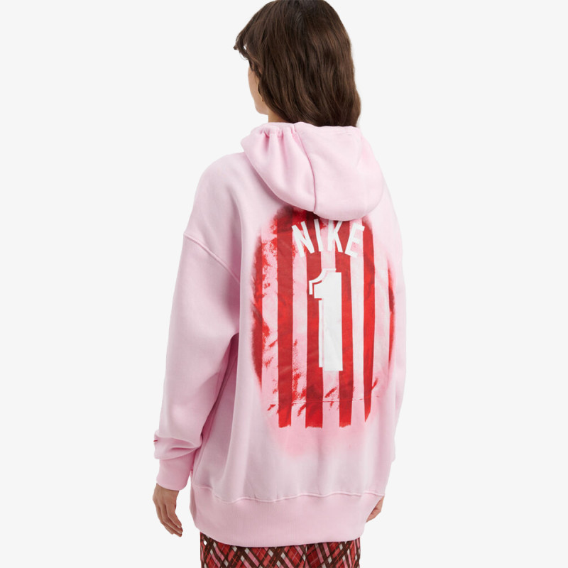 NIKE Суитшърт W NSW PHNX FLC OS PO HOODIE 