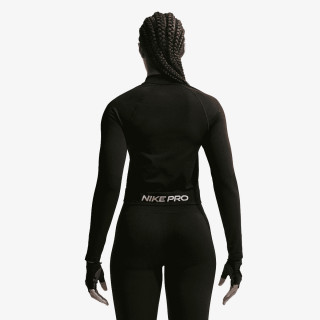 NIKE Блуза с дълъг ръкав W NP DF SMLS FZ MIDLAYER WT 