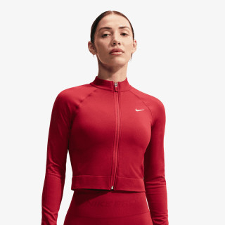 NIKE Суитшърт W NP DF SMLS FZ MIDLAYER WT 
