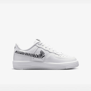 NIKE Спортни обувки FORCE 1 LOW PRINT LACE (PS) 