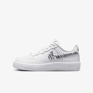 NIKE Спортни обувки FORCE 1 LOW PRINT LACE (PS) 
