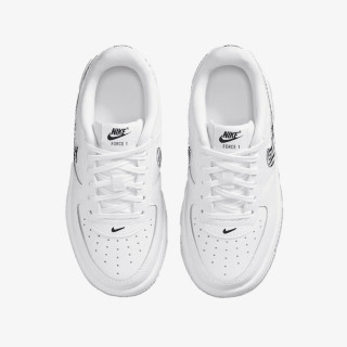 NIKE Спортни обувки FORCE 1 LOW PRINT LACE (PS) 