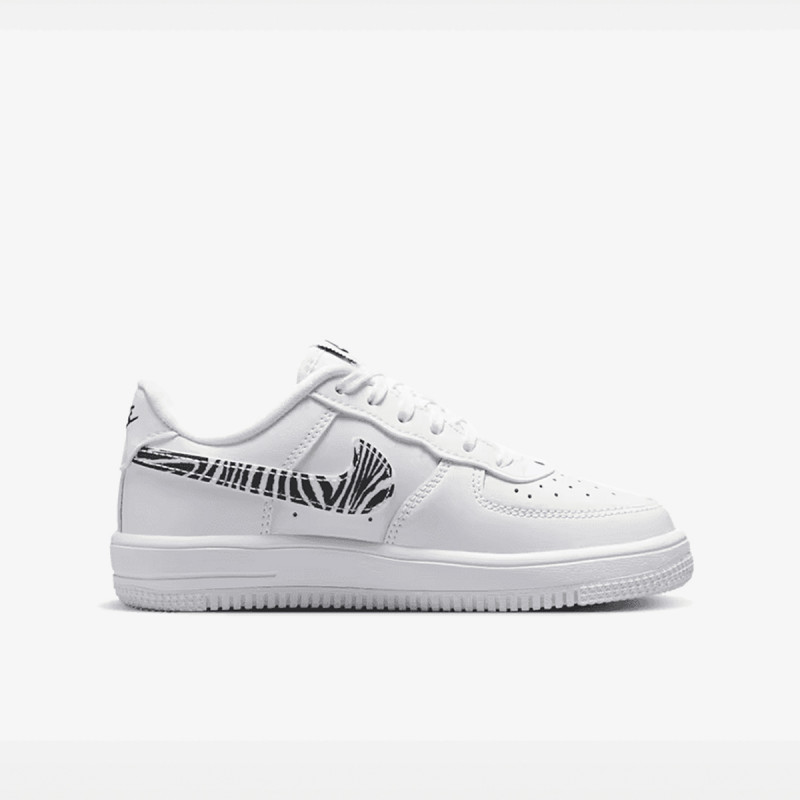 NIKE Спортни обувки FORCE 1 LOW PRINT LACE (PS) 