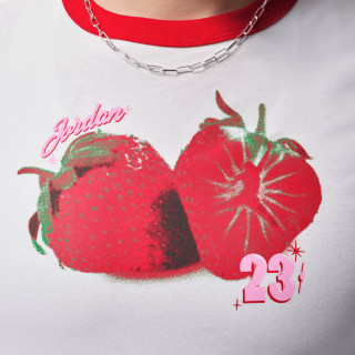 JORDAN Тенискa W J STRWBY RINGER TEE 