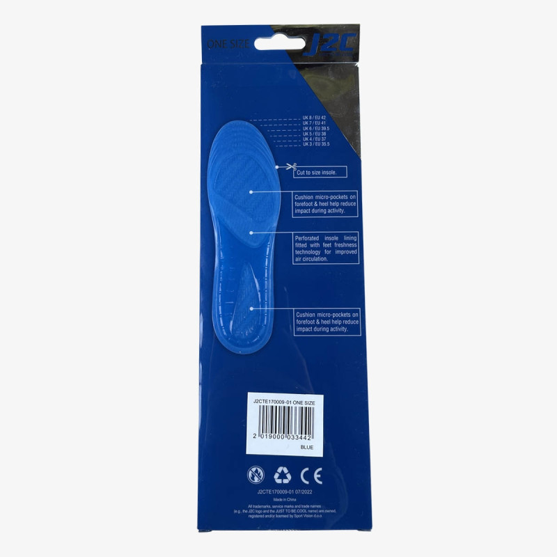 J2C салфетки GEL INSOLE WOMEN 