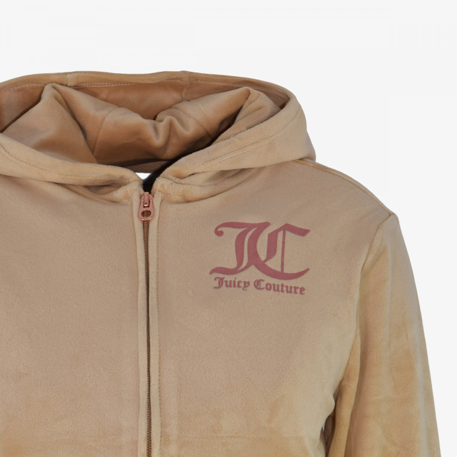 JUICY COUTURE Спортни екипи ZIP THRU HOODIE AND BOOTCUT JOG SET 