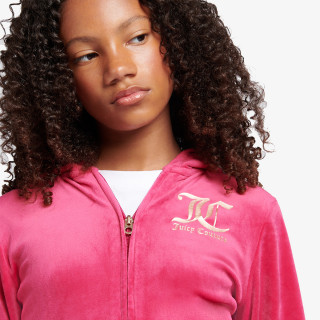 JUICY COUTURE Спортни екипи ZIP THRU HOODIE AND BOOTCUT JOG SET 