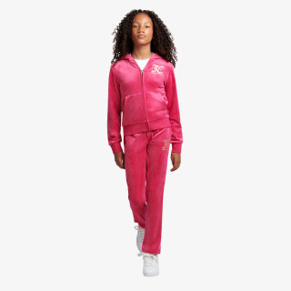 JUICY COUTURE Спортни екипи ZIP THRU HOODIE AND BOOTCUT JOG SET 