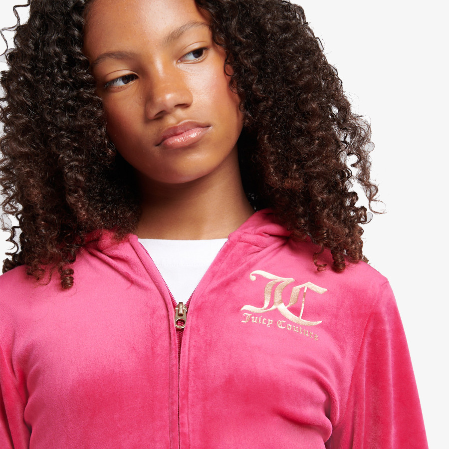 JUICY COUTURE Спортни екипи ZIP THRU HOODIE AND BOOTCUT JOG SET 