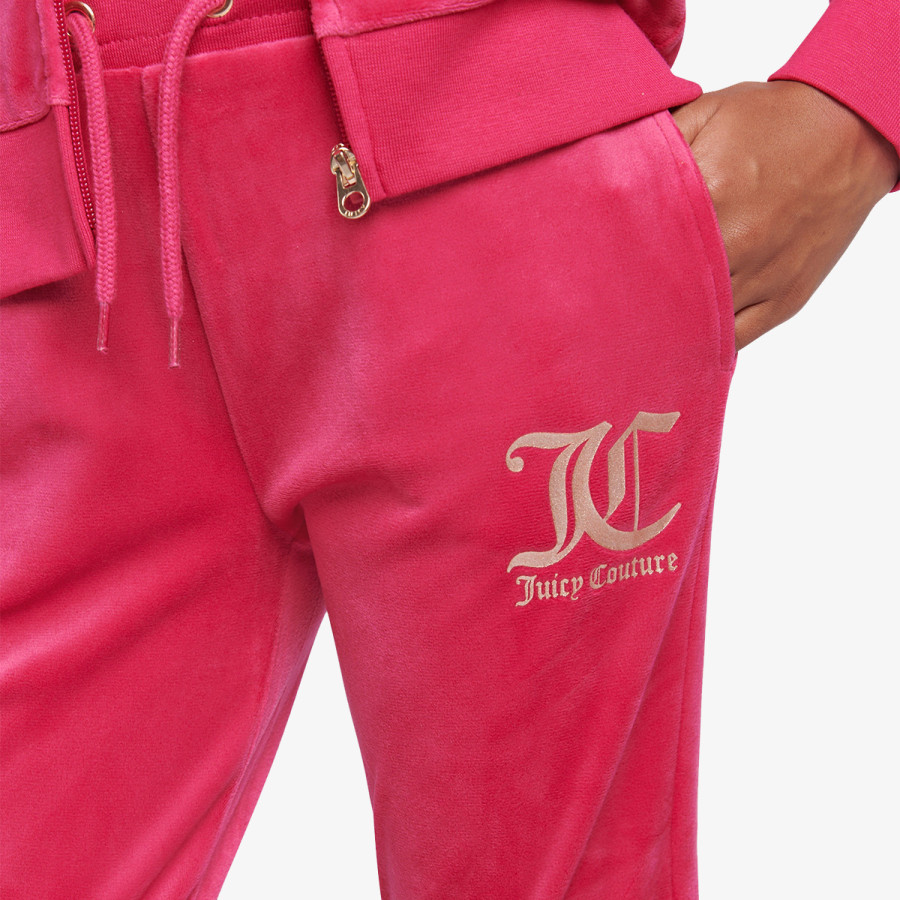 JUICY COUTURE Спортни екипи ZIP THRU HOODIE AND BOOTCUT JOG SET 
