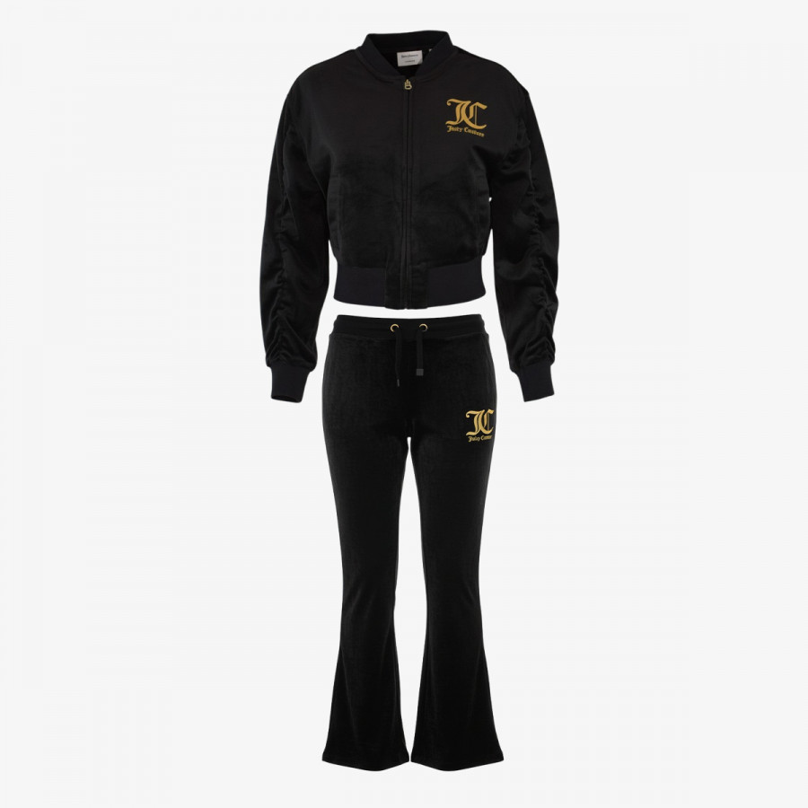 JUICY COUTURE Спортни екипи VELOUR BOMBER & BOOTCUT JOG SET 