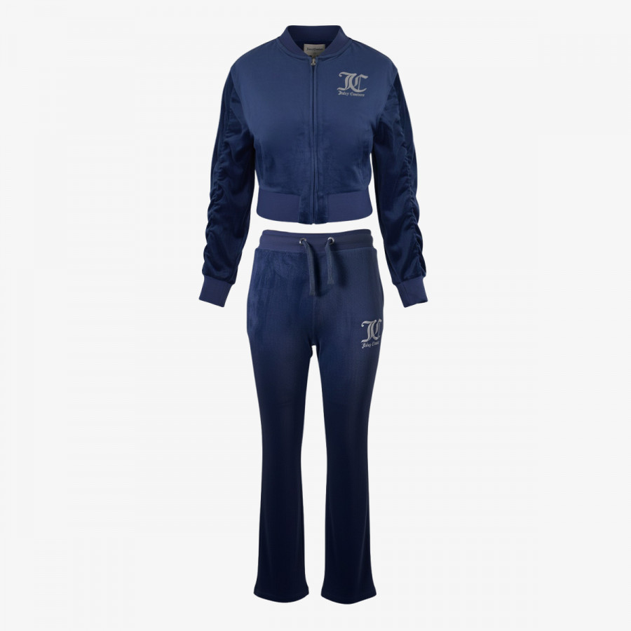 JUICY COUTURE Спортни екипи VELOUR BOMBER & BOOTCUT JOG SET 