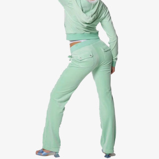 JUICY COUTURE Долнищe STRAIGHT LEG TRACK PANT WITH POCKET 