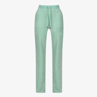 JUICY COUTURE Долнищe STRAIGHT LEG TRACK PANT WITH POCKET 