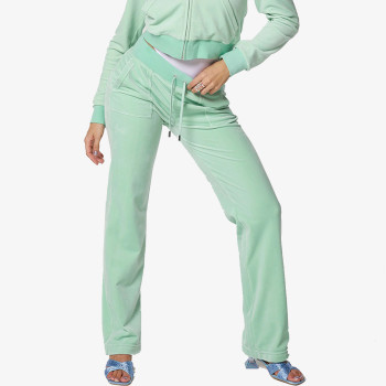 JUICY COUTURE Долнищe STRAIGHT LEG TRACK PANT WITH POCKET 