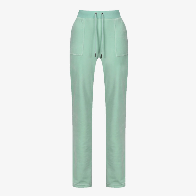 JUICY COUTURE Долнищe STRAIGHT LEG TRACK PANT WITH POCKET 