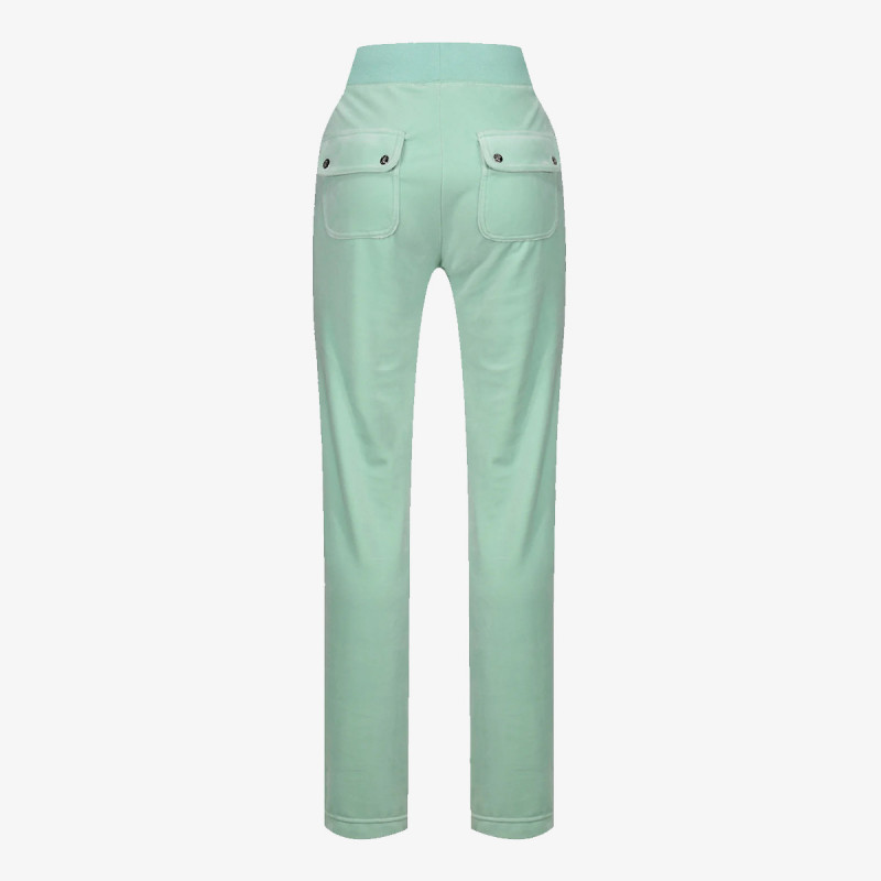 JUICY COUTURE Долнищe STRAIGHT LEG TRACK PANT WITH POCKET 