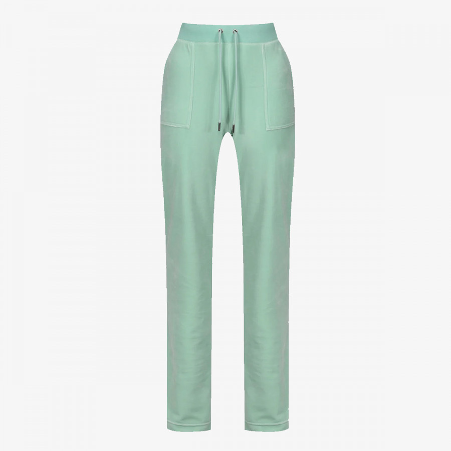 JUICY COUTURE Долнищe STRAIGHT LEG TRACK PANT WITH POCKET 