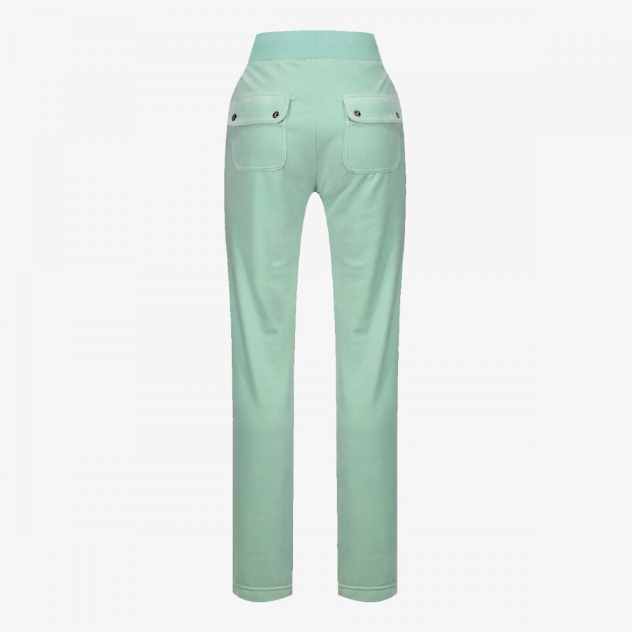 JUICY COUTURE Долнищe STRAIGHT LEG TRACK PANT WITH POCKET 