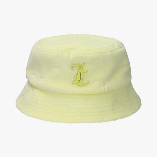 JUICY COUTURE Шапка ELEANNA MONOGRAM TOWELLING BUCKET HAT 