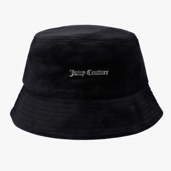 JUICY COUTURE Шапка JUICY COUTURE Шапка ELLIE VELOUR BUCKET HAT 