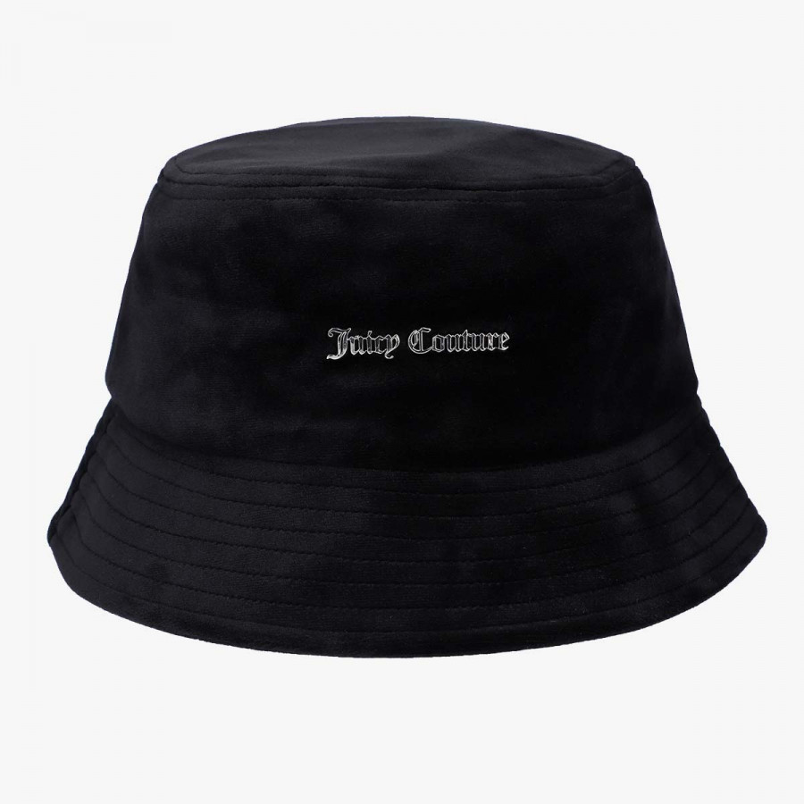 JUICY COUTURE Шапка ELLIE VELOUR BUCKET HAT 