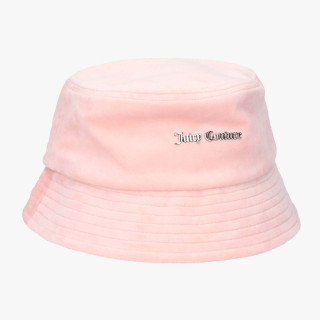 JUICY COUTURE Шапка ELLIE VELOUR BUCKET HAT 