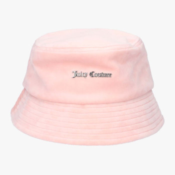 JUICY COUTURE Шапка ELLIE VELOUR BUCKET HAT 