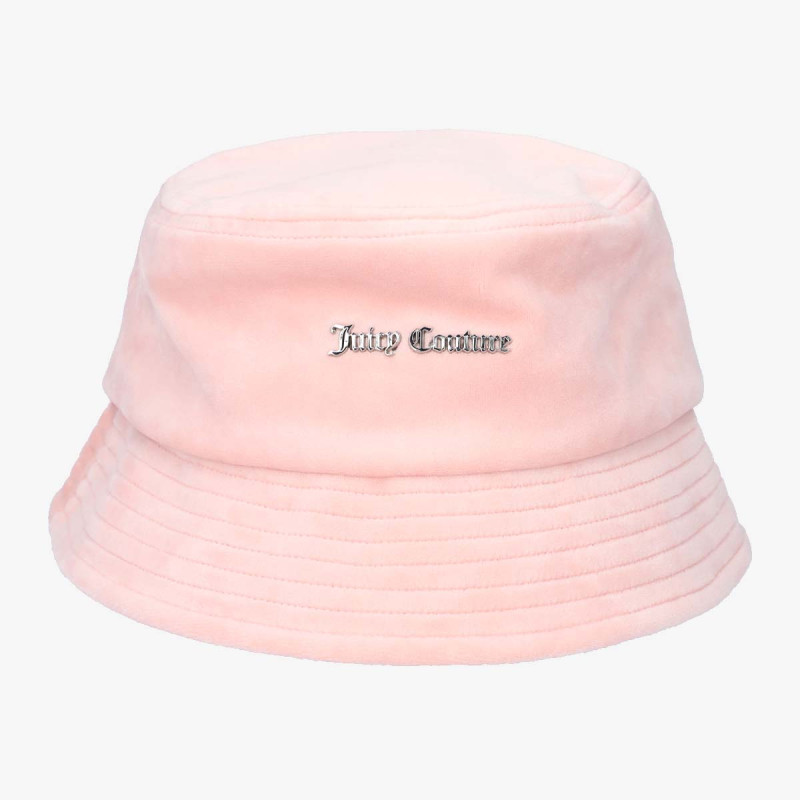 JUICY COUTURE Шапка ELLIE VELOUR BUCKET HAT 