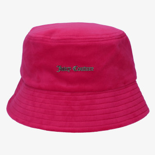 JUICY COUTURE Шапка ELLIE VELOUR BUCKET HAT 