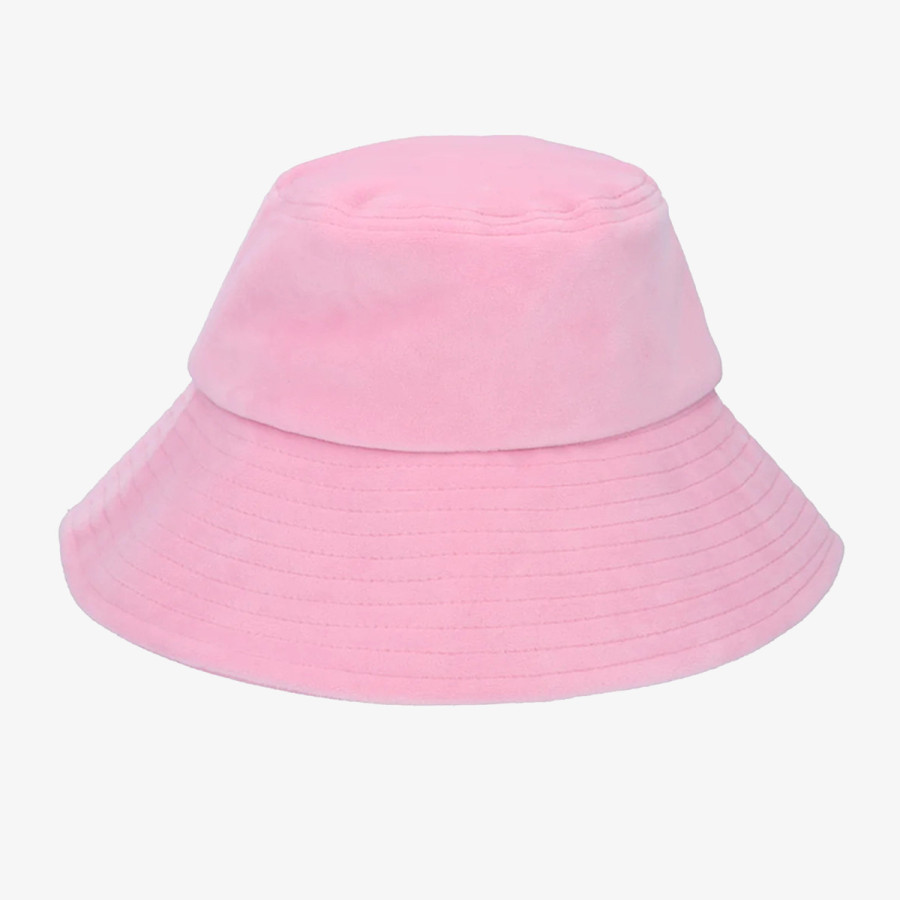 JUICY COUTURE Шапка VELOUR LONG BRIM BUCKET HAT 