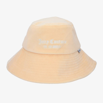 JUICY COUTURE Шапка VELOUR LONG BRIM BUCKET HAT 