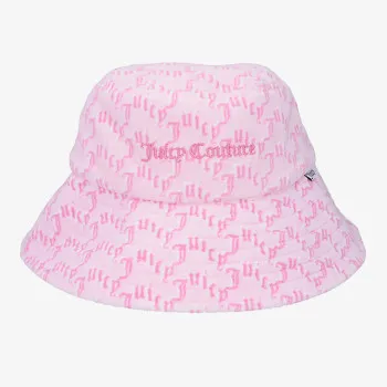 JUICY COUTURE Шапка с козирка TOWELLING LONG BRIM BUCKET HAT 