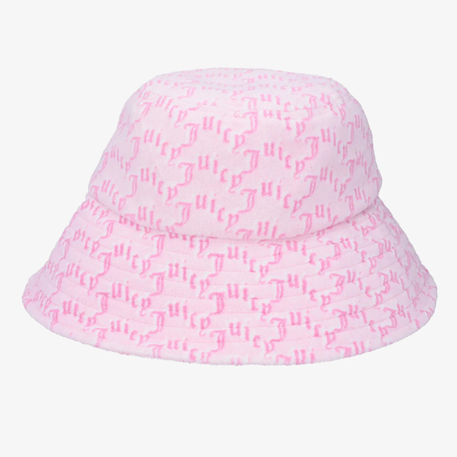JUICY COUTURE Шапка TOWELLING LONG BRIM BUCKET HAT 