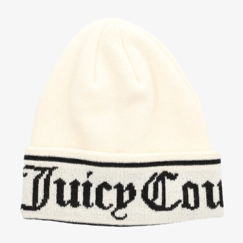JUICY COUTURE Шапка INGRID FLAT KNIT BEANIE 