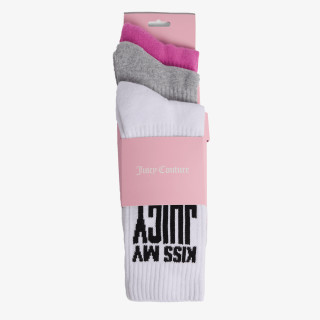 JUICY COUTURE Чорапи SLOGAN SOCKS 